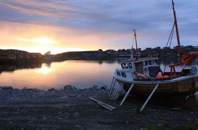 Adventure Camp - Mehamn Hotel Exterior foto